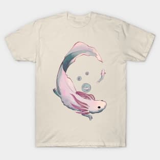 Axolotl evolution T-Shirt